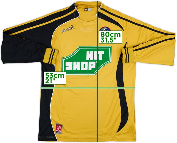 2008-09 Cosenza GK Shirt #1 - 5/10 - (L)