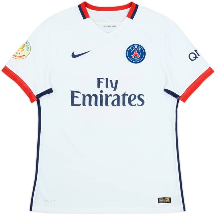 2015-16 Paris Saint-Germain Player Issue Away Shirt Ibrahimovic #10 - 8/10 - (L)