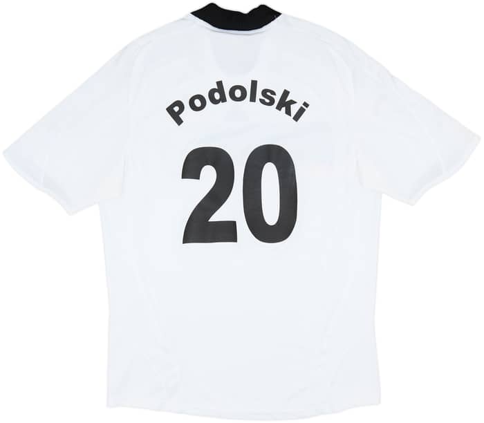 2008-09 Germany Home Shirt Podolski #20 - 6/10 - (L)