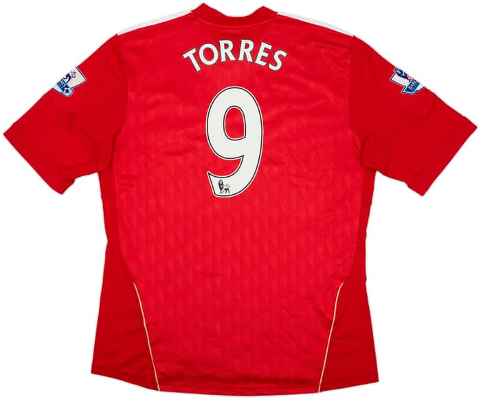 2010-12 Liverpool Home Shirt Torres #9 - 6/10 - (L)