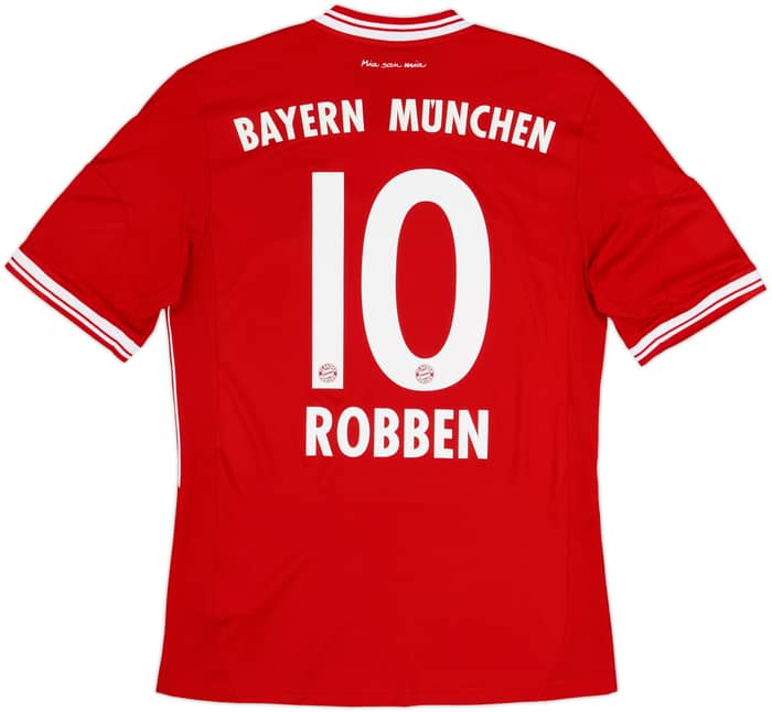 2013-14 Bayern Munich Home Shirt Robben #10 - 8/10 - (S)