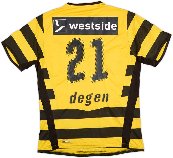 2009-10 Young Boys Player Issue Home Shirt Degen #21 - 6/10 - (M)