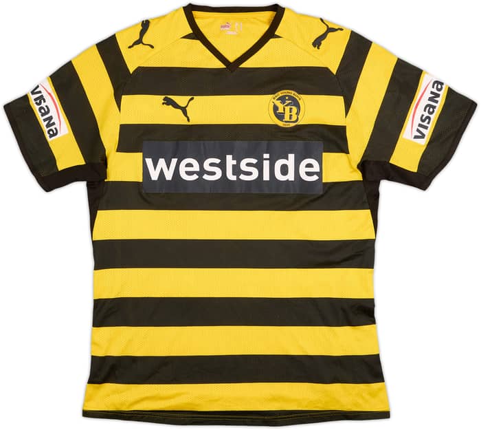 2009-10 Young Boys Player Issue Home Shirt Degen #21 - 6/10 - (M)