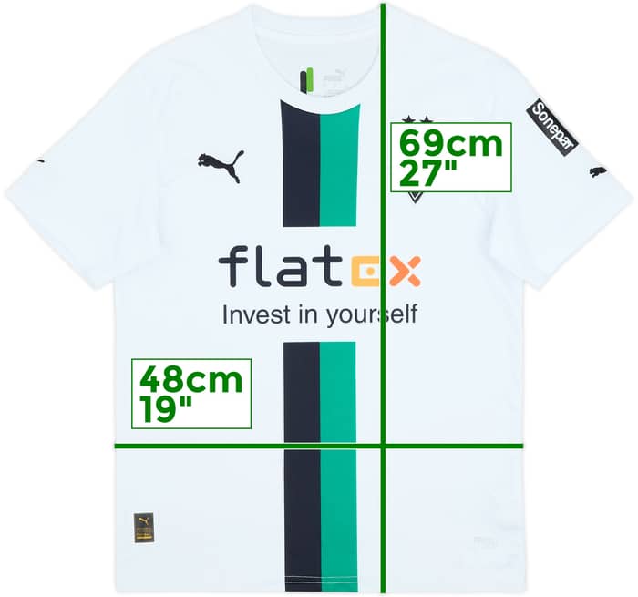 2022-23 Borussia Monchengladbach Home Shirt - 7/10 - (S)