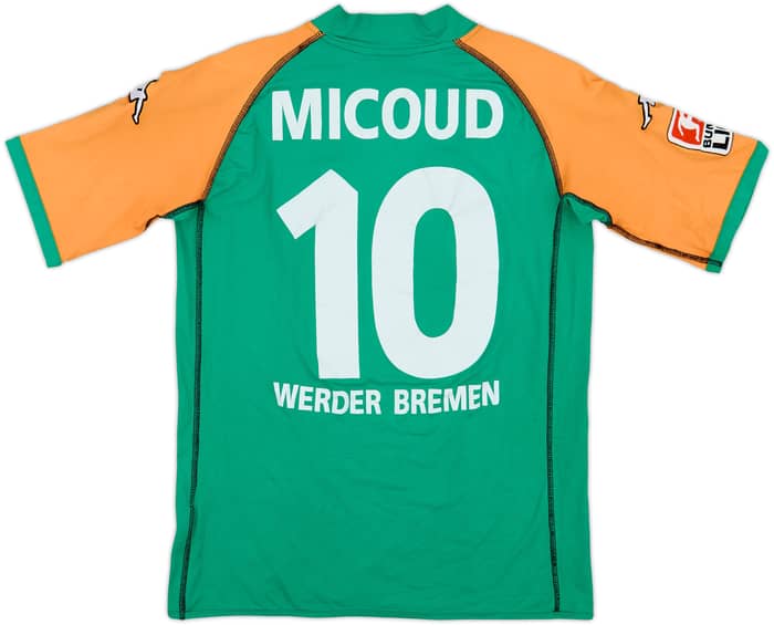 2003-04 Werder Bremen Home Shirt Micoud #10 - 6/10 - (S)