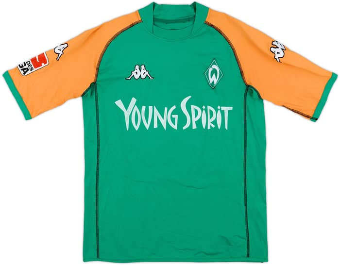 2003-04 Werder Bremen Home Shirt Micoud #10 - 6/10 - (S)