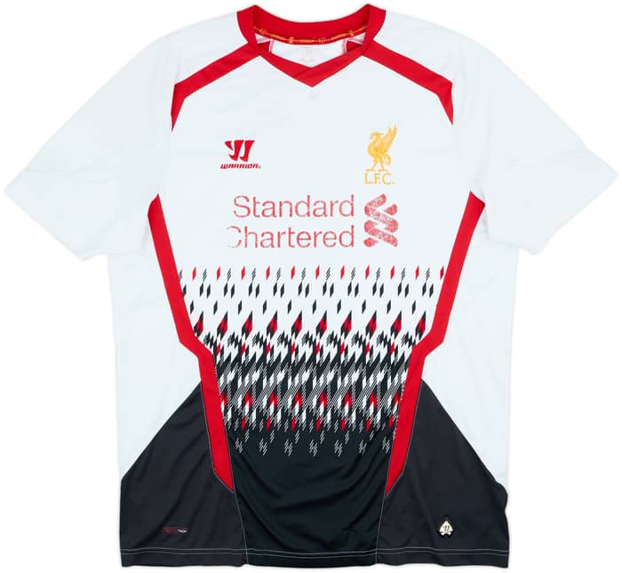 2013-14 Liverpool Away Shirt Agger #5 - 6/10 - (XL)