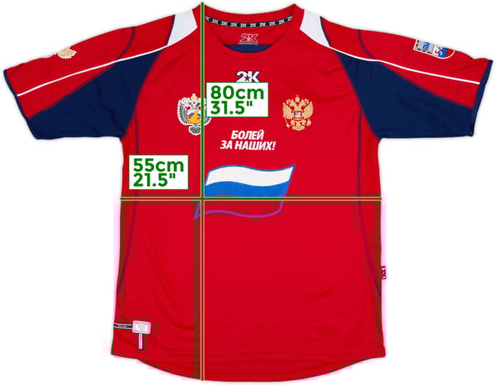 2010s Russia Ice Hockey Shirt - 7/10 - (XL)