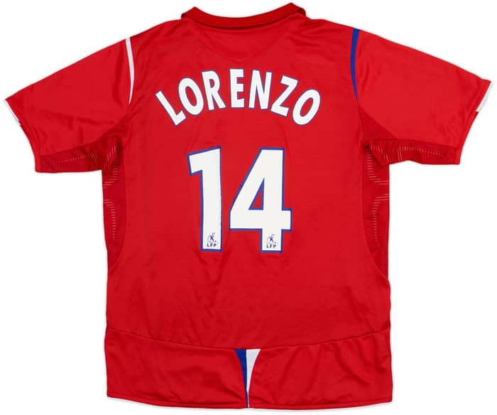 2006-07 Lyon Away Shirt Lorenzo #14 - 5/10 - (L)