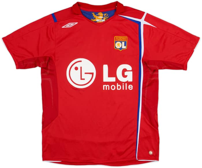 2006-07 Lyon Away Shirt Lorenzo #14 - 5/10 - (L)