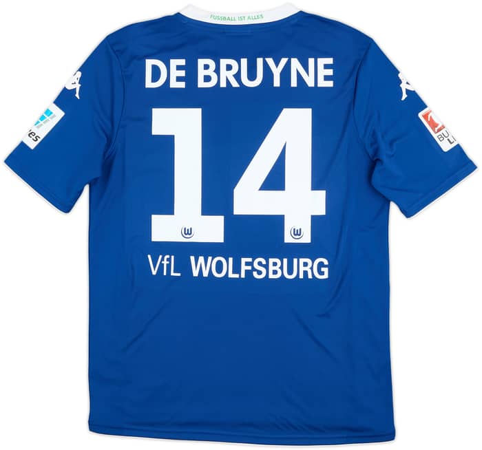 2014-15 Wolfsburg Third Shirt De Bruyne #14 - 6/10 - (L)