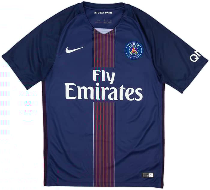 Camiseta de local del Paris Saint-Germain 2016-17 Cavani #9 - 5/10 - (S)