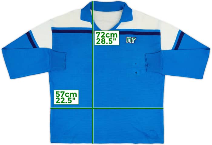 1980s Ennerre Template L/S Shirt #13 - 5/10 - (L)