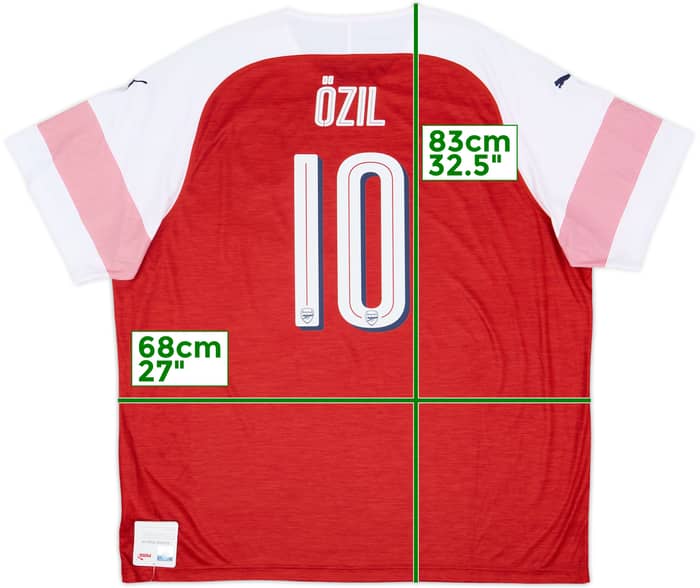 2018-19 Arsenal Home Shirt Ozil #10 (4XL)