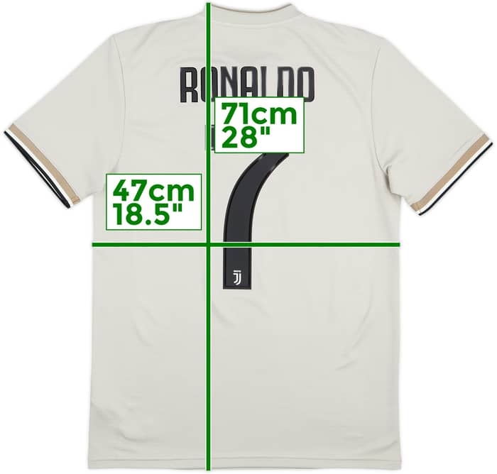 2018-19 Juventus Away Shirt Ronaldo #7 - 10/10 - (S)