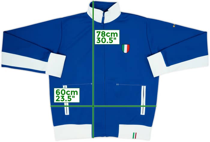 2004-05 Italy Nike Track Jacket - 8/10 - (XL)
