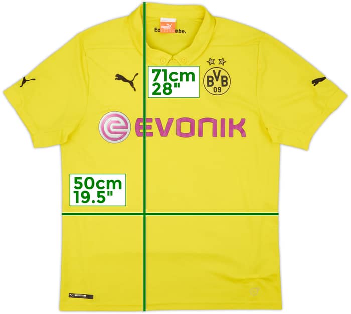 2014-15 Dortmund CL Home Shirt - 8/10 - (M)