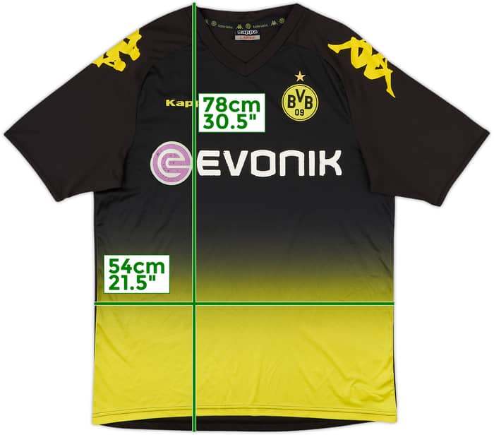 2011-12 Borussia Dortmund Away Shirt - 6/10 - (L)