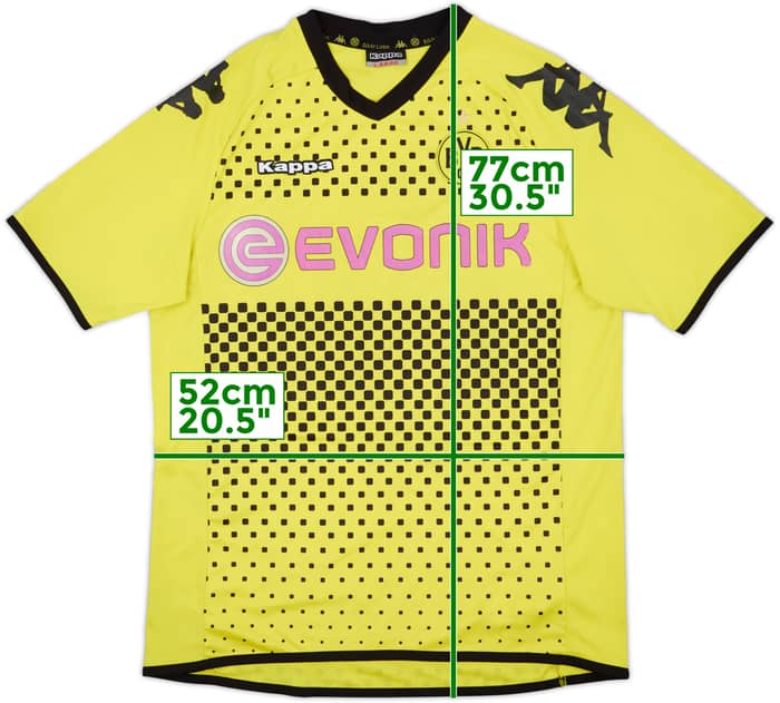 2011-12 Borussia Dortmund Home Shirt - 7/10 - (L)