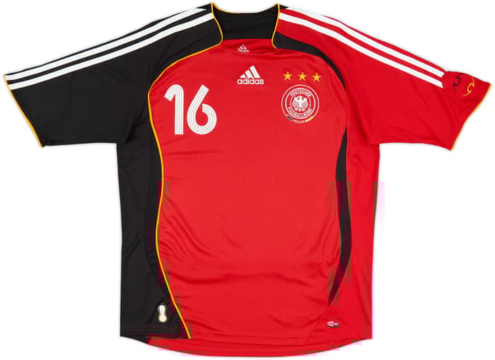 2005-07 Germany Away Shirt Lahm #16 - 6/10 - (XL.Boys)