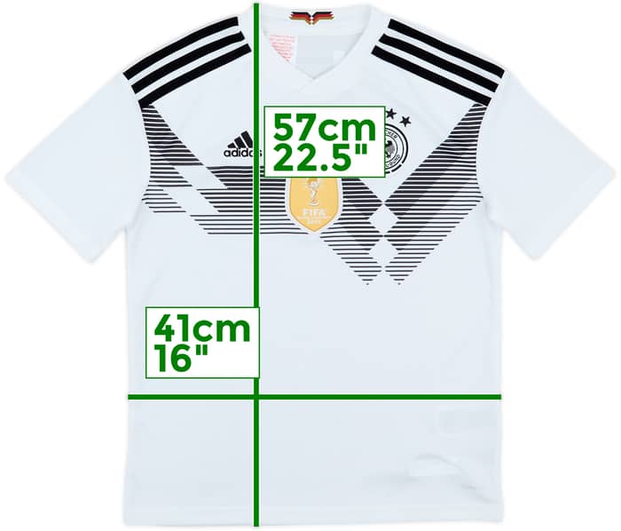 2018-19 Germany Home Shirt - 8/10 - (M.Boys)