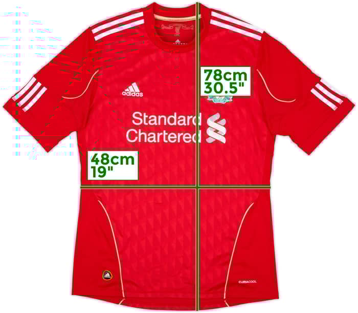 2010-12 Liverpool Home Shirt - 5/10 - (M)