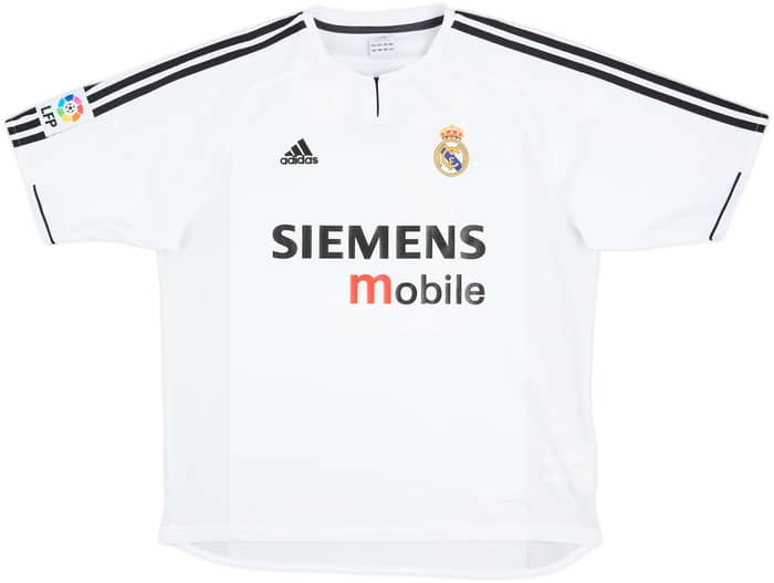 2003-04 Real Madrid Home Shirt Beckham #23 - 8/10 - (L)