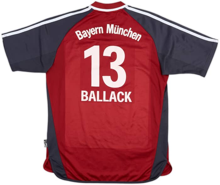 2002-03 Bayern Munich Home Shirt Ballack #13 - 6/10 - (XL.Boys)