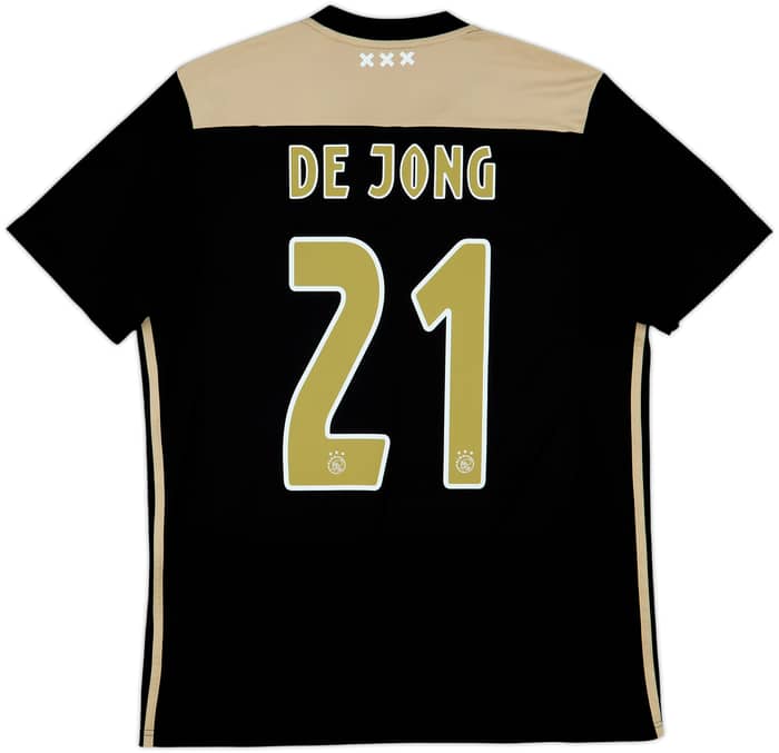 2018-19 Ajax Away Shirt De Jong #21 - 8/10 - (L)