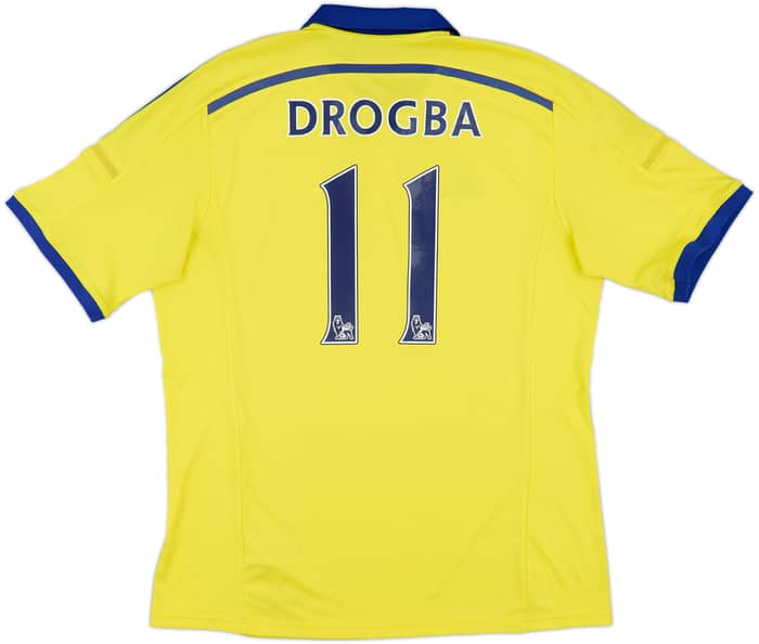 2014-15 Chelsea Away Shirt Drogba #11 - 8/10 - (XL)