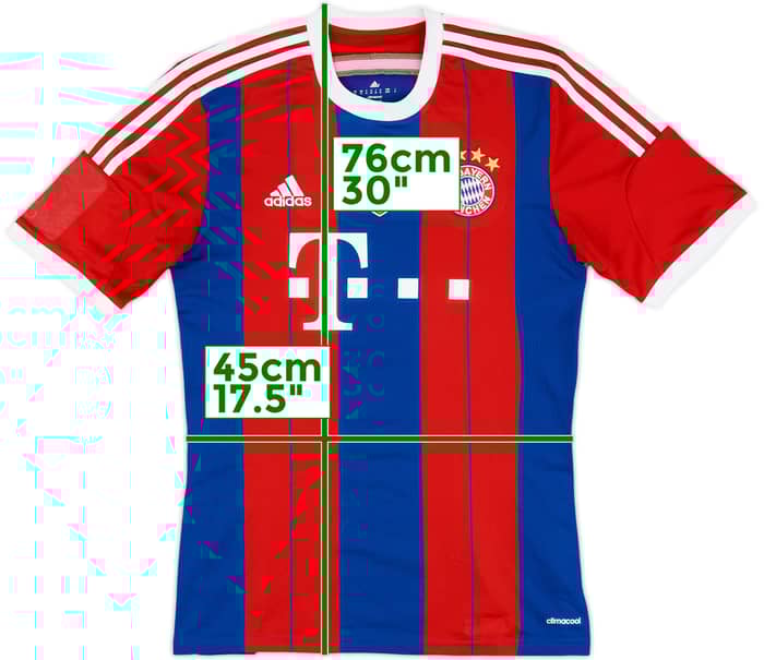 2014-15 Bayern Munich Home Shirt - 4/10 - (M)