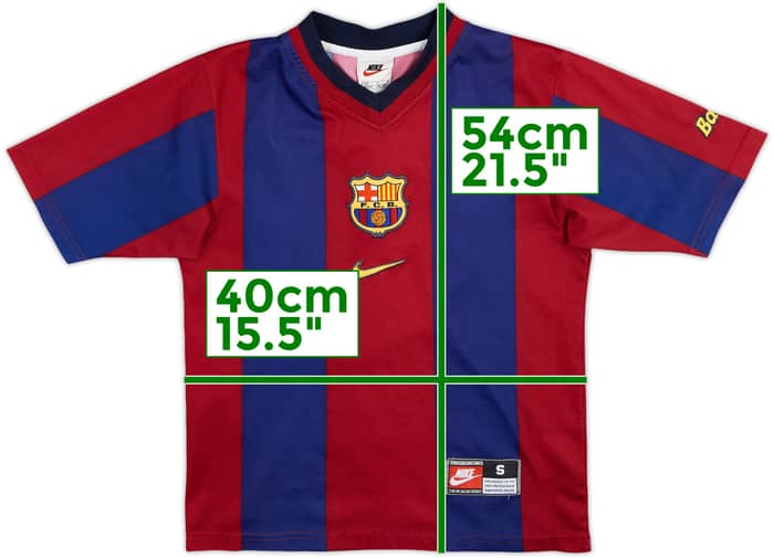 1998-00 Barcelona Basic Home Shirt - 5/10 - (S.Boys)