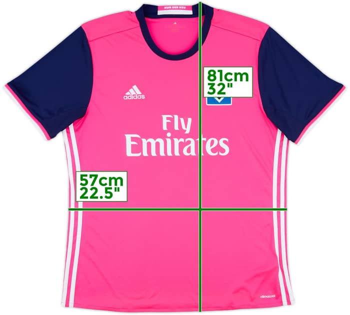 2016-17 Hamburg Away Shirt - 8/10 - (XL)