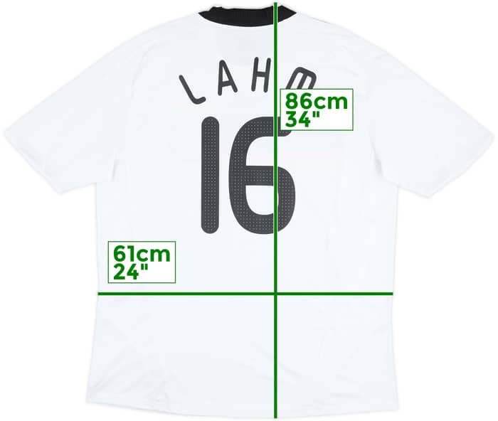2008-09 Germany Home Shirt Lahm #16 - 6/10 - (3XL)