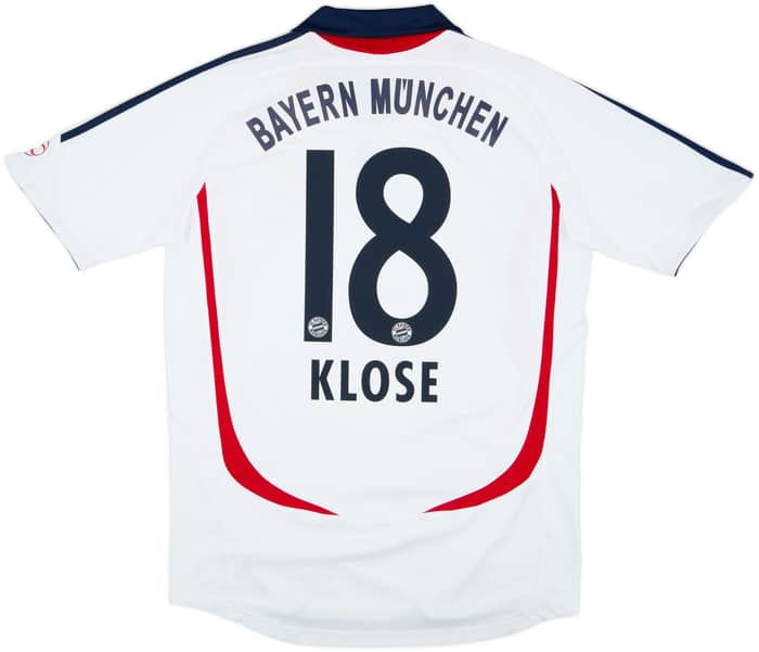 2006-07 Bayern Munich Away Shirt Klose #18 - 7/10 - (M)