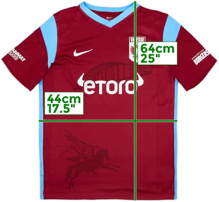 2021-22 Vitesse 'Airborne' Special Edition Third Shirt - 7/10 - (XL.Boys)