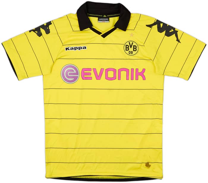 2010-11 Borussia Dortmund Home Shirt Lewandowski #7 - 6/10 - (XL.Boys)