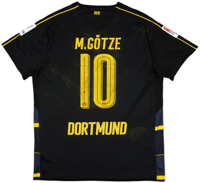 2016-17 Borussia Dortmund Away Shirt M.Gotze #10 - 4/10 - (XXL)