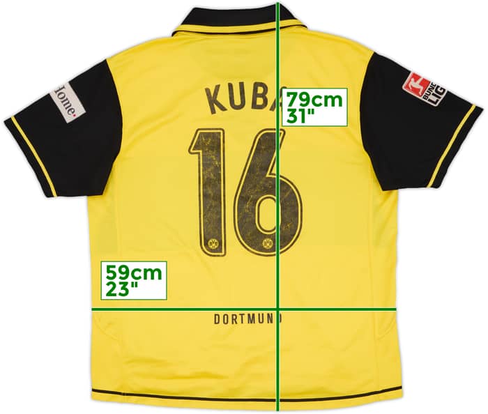 2007-08 Borussia Dortmund Home Shirt Kuba #16 - 6/10 - (XL)