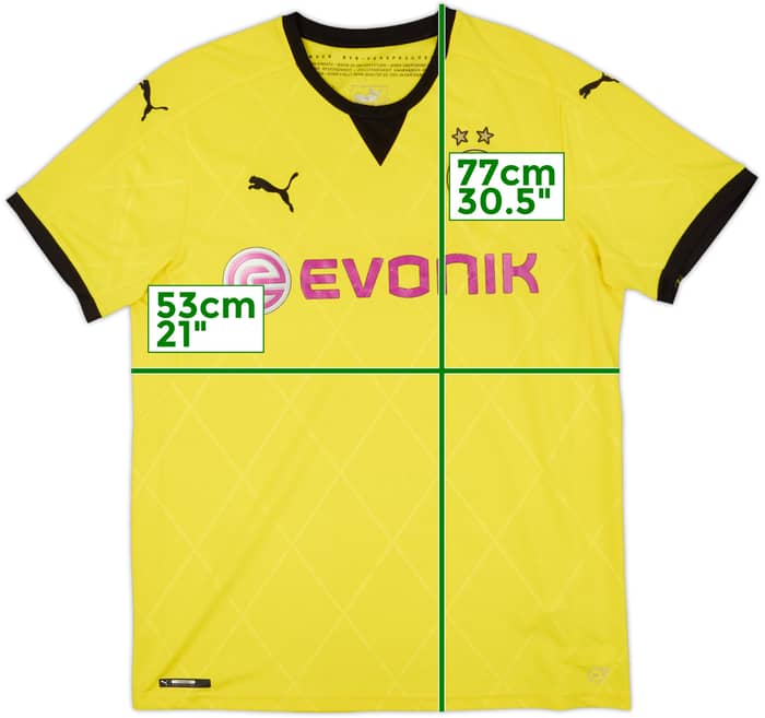 2015-16 Dortmund European Home Shirt - 5/10 - (L)