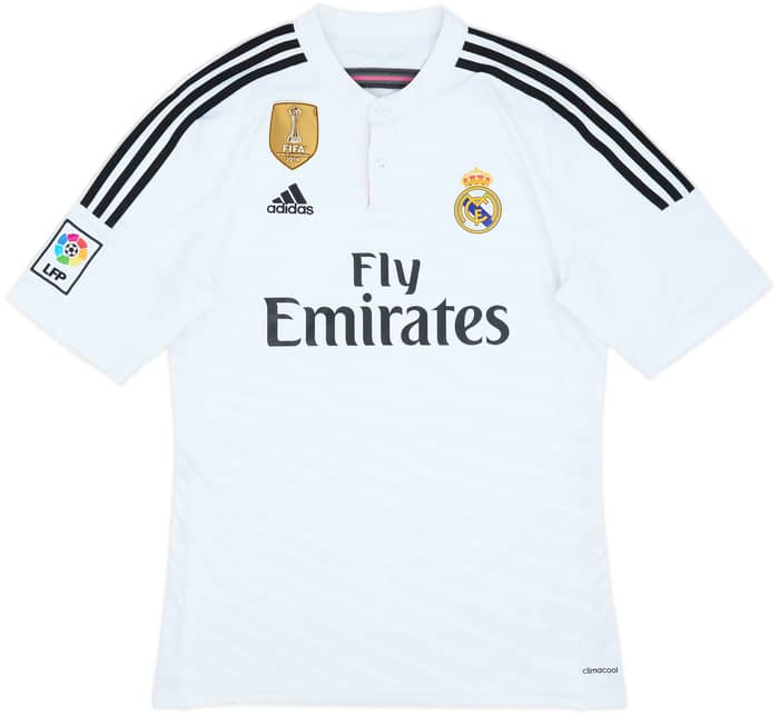 2014-15 Real Madrid Home Shirt James #10 - 8/10 - (L)