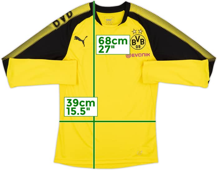 2018-19 Borussia Dortmund Puma Training L/S Shirt - 6/10 - (XS)