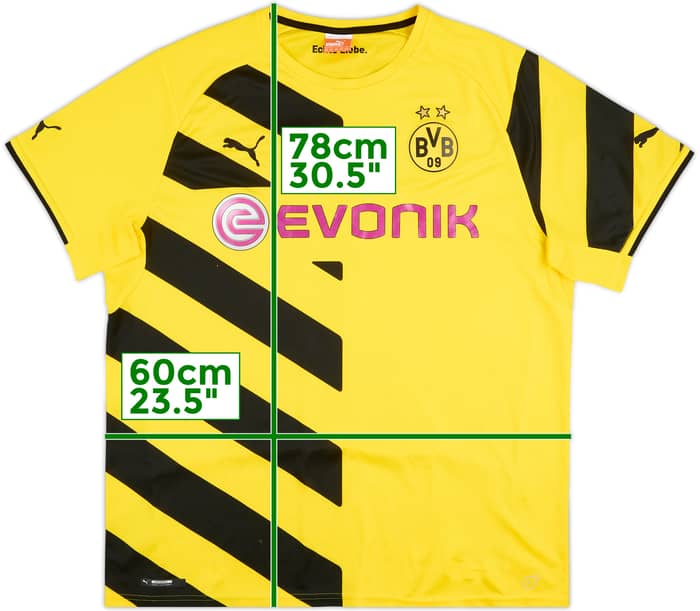 2014-15 Borussia Dortmund Home Shirt - 5/10 - (XXL)