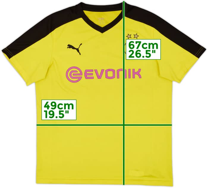 2017-18 Borussia Dortmund Puma Training Shirt - 7/10 - (M)