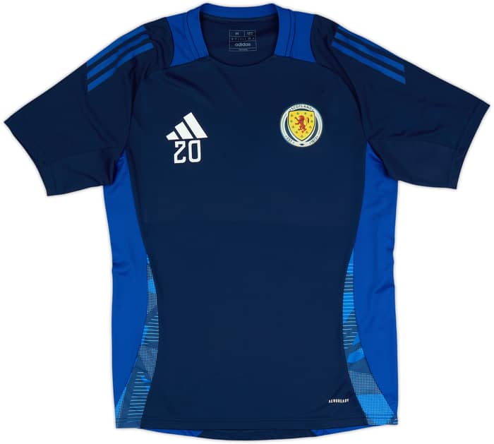 2024-25 Scotland adidas Training Shirt # - 9/10 - (M)