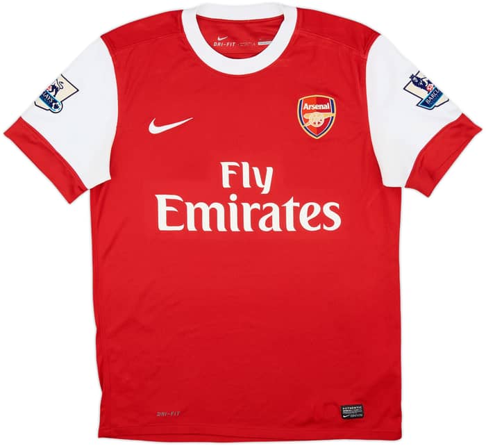 2010-11 Arsenal Home Shirt Fabregas #4 - 7/10 - (M)
