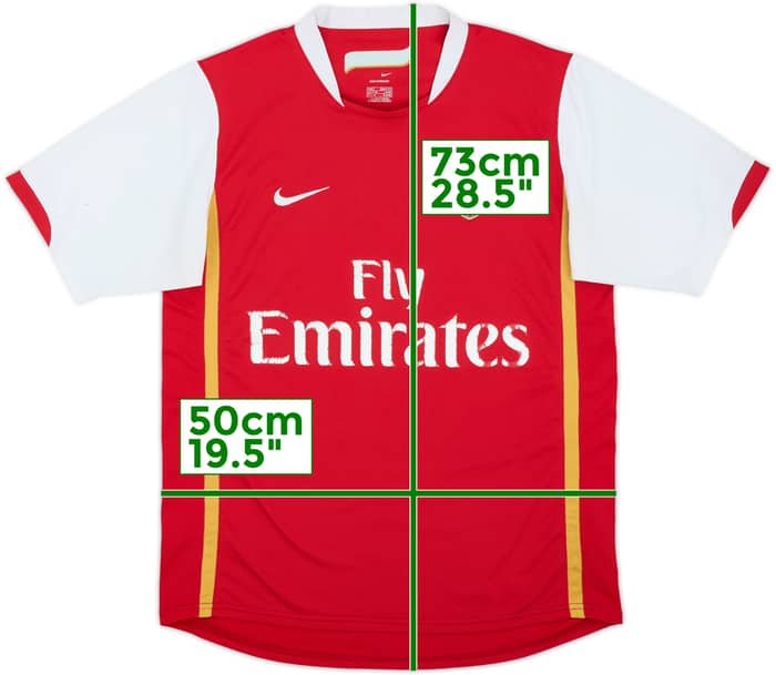 2006-08 Arsenal Home Shirt - 5/10 - (S)