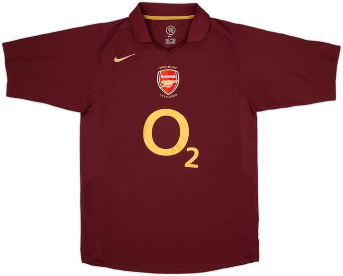 2005-06 Arsenal Home Shirt Henry #14 - 8/10 - (M)