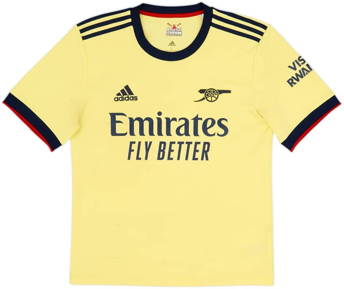 2021-22 Arsenal Away Shirt Saka #7 - 6/10 - (L)