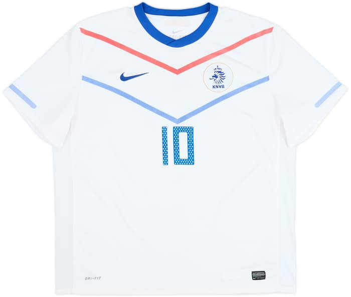 2010-11 Netherlands Away Shirt Sneijder #10 - 6/10 - (XXL)